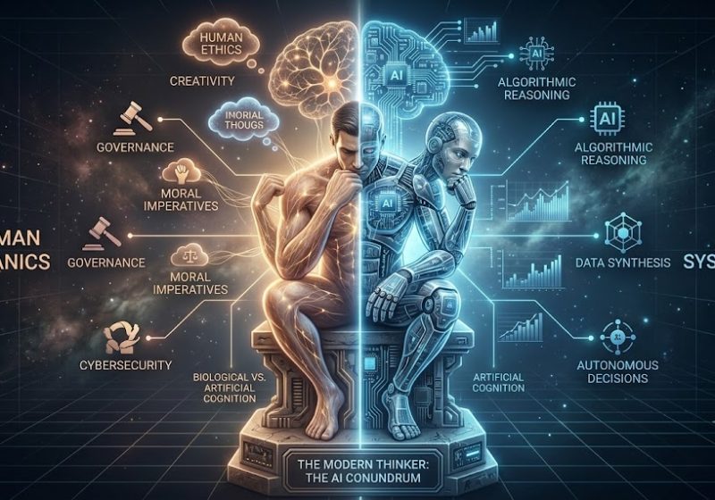 AI Thinking Man