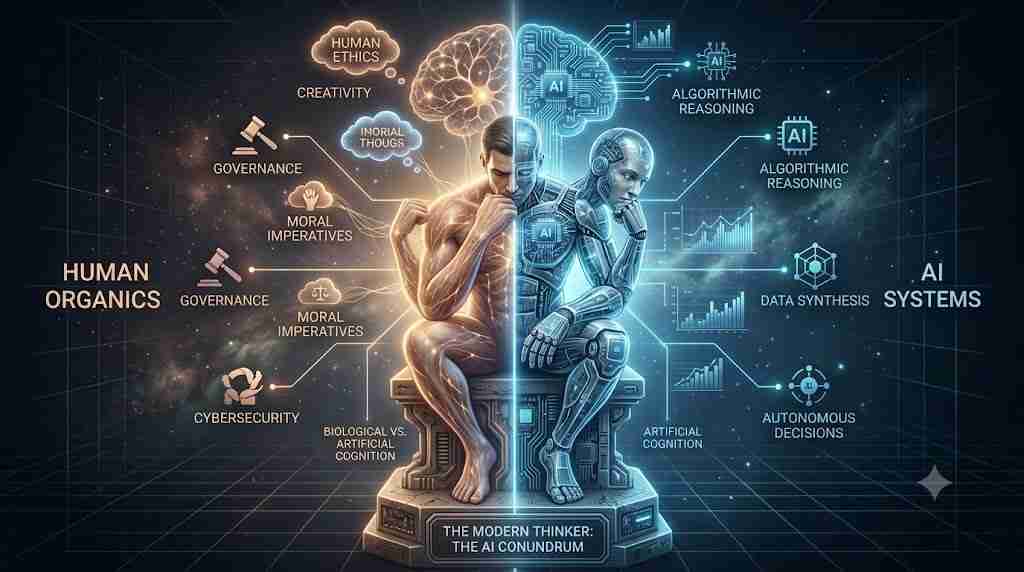 AI Thinking Man