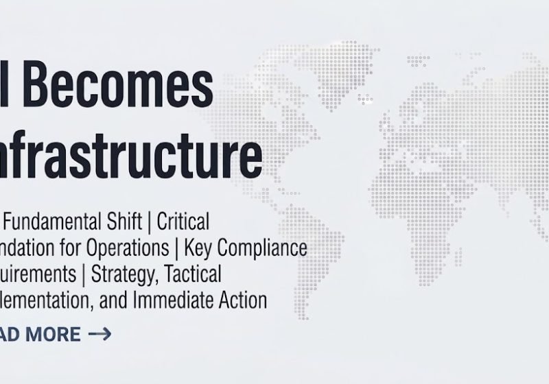 AI Becomes Infrastructure