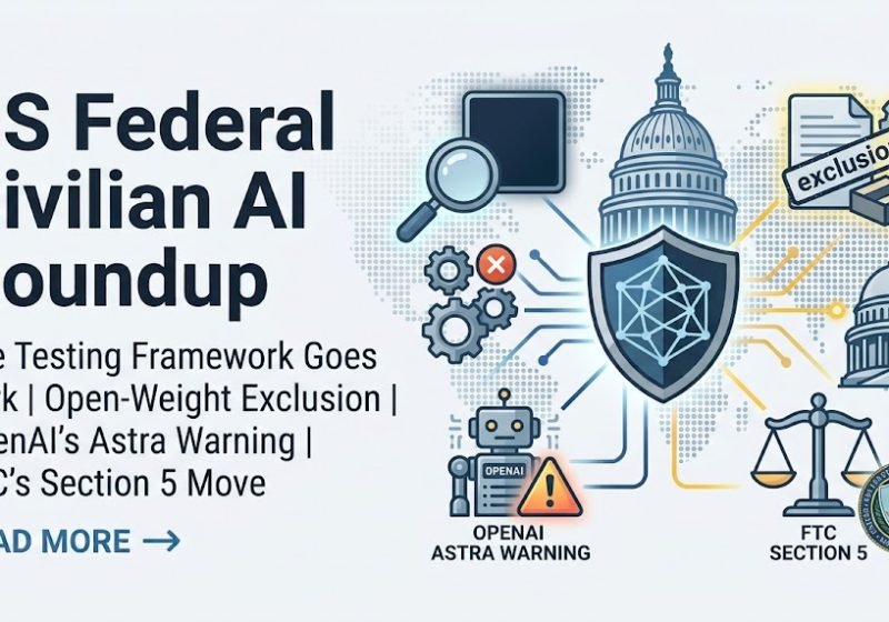 Federal Civilian AI Policy Roundup - August 14 2026