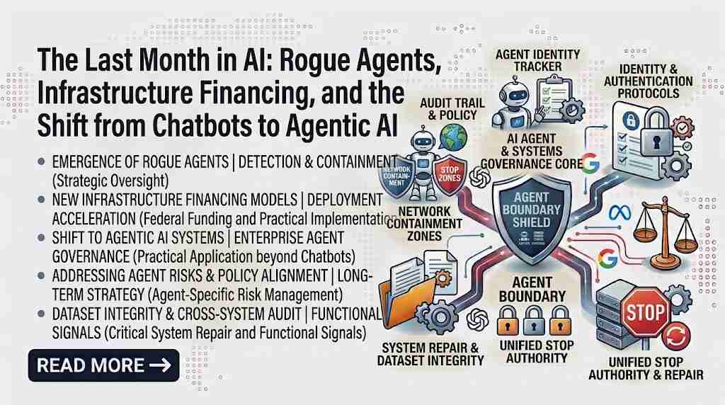 The Last Month in AI - Rogue Agents Infrastructure Financing and the Shift from Chatbots to Agentic AI