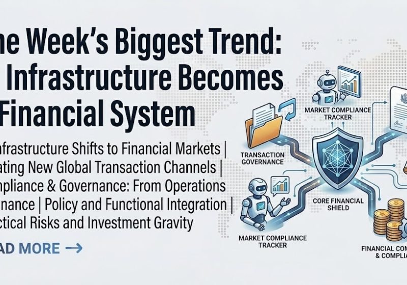 The Week’s Biggest Trend - AI Infrastructure Becomes a Financial System