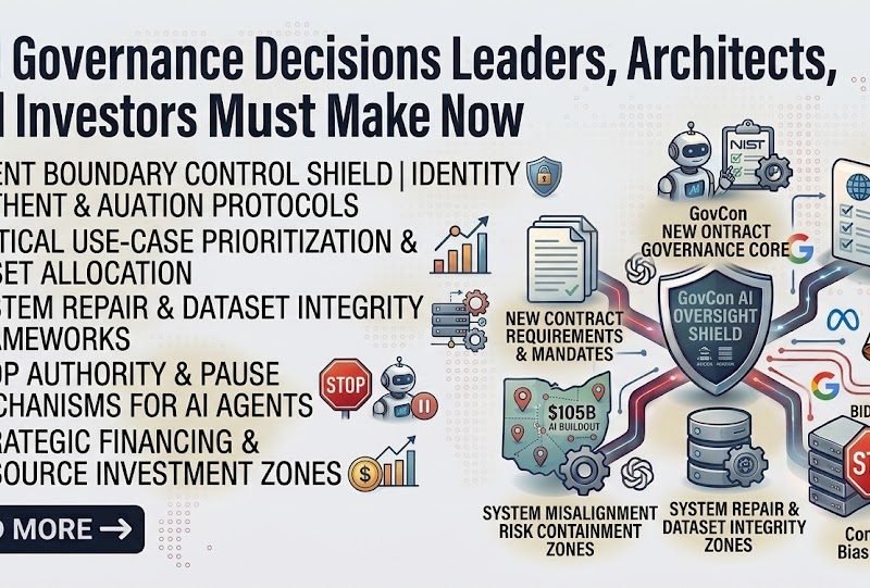5 AI Governance Decisions Leaders Architects and Investors Must Make Now