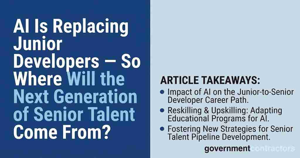 AI Is Replacing Junior Developers - So Where Will the Next Generation of Senior Talent Come From