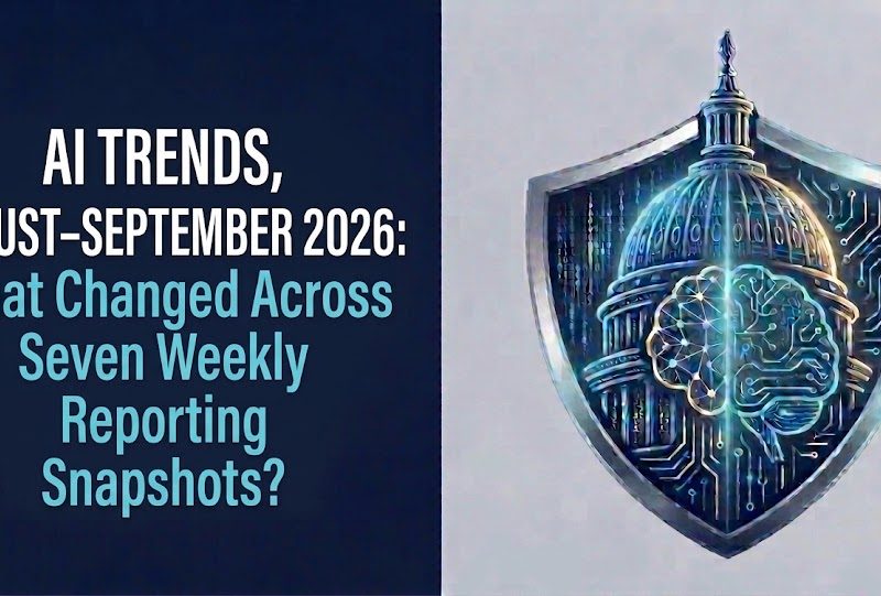 AI Trends, August–September 2026: What Changed Across Seven Weekly Reporting Snapshots?