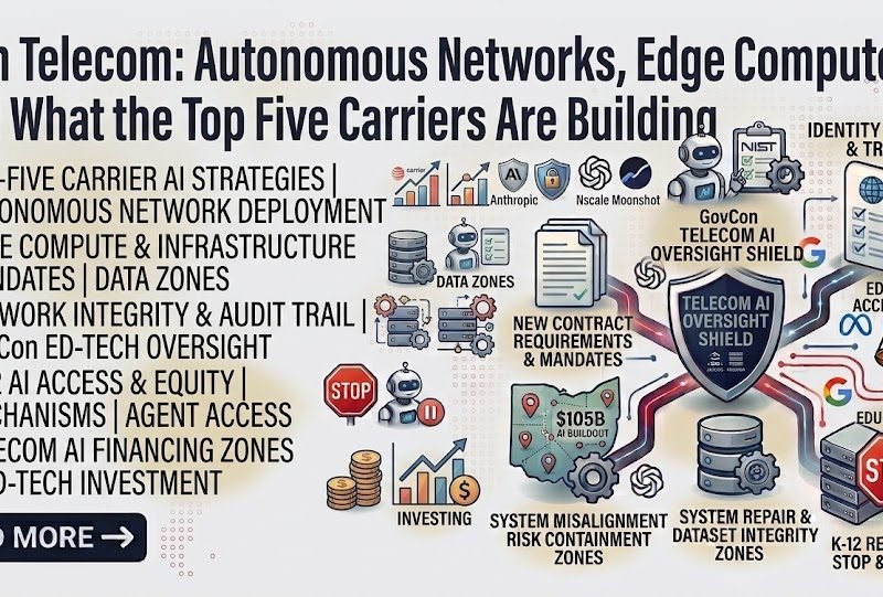 AI in Telecom - Autonomous Networks Edge Compute and What the Top Five Carriers Are Building