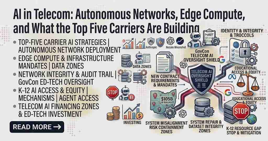 AI in Telecom - Autonomous Networks Edge Compute and What the Top Five Carriers Are Building