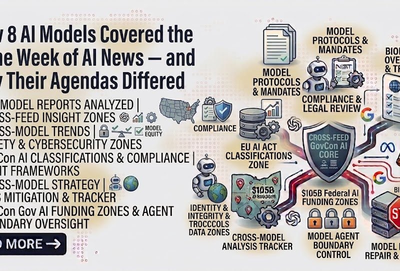 How 8 AI Models Covered the Same Week of AI News — and Why Their Agendas Differed