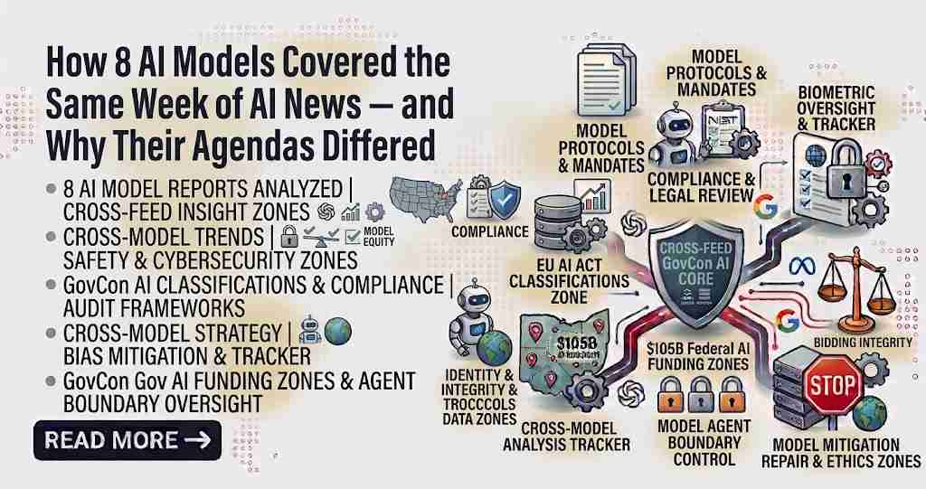 How 8 AI Models Covered the Same Week of AI News — and Why Their Agendas Differed