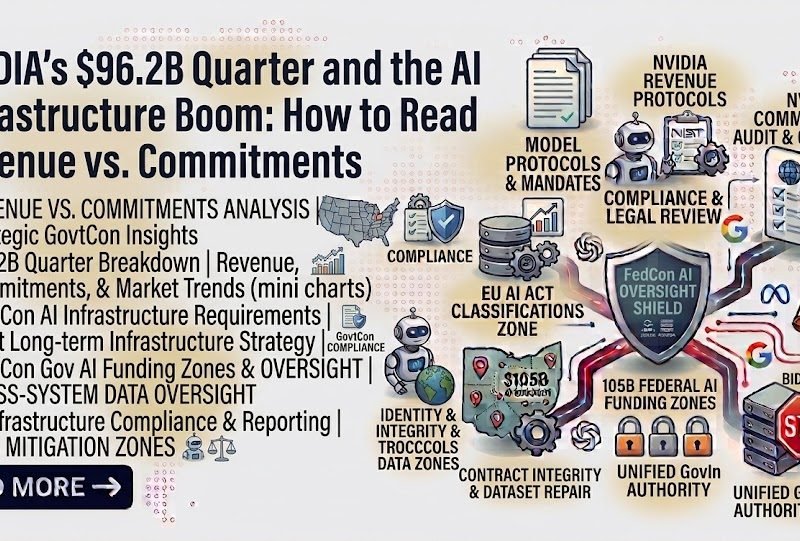 NVIDIA’s $96.2B Quarter and the AI Infrastructure Boom: How to Read Revenue vs. Commitments