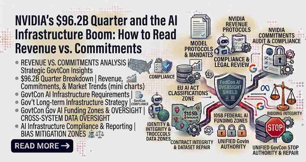 NVIDIA’s $96.2B Quarter and the AI Infrastructure Boom: How to Read Revenue vs. Commitments