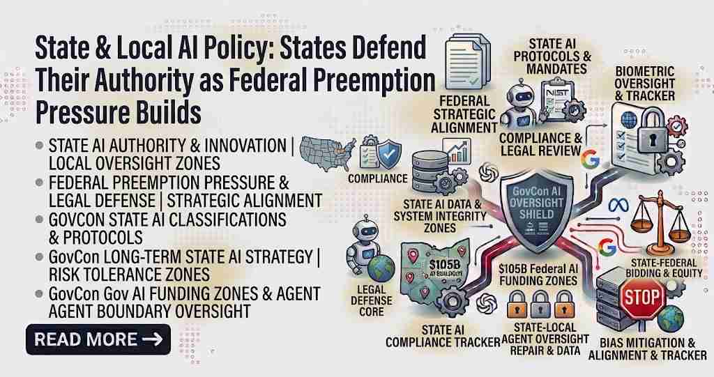 State & Local AI Policy: States Defend Their Authority as Federal Preemption Pressure Builds