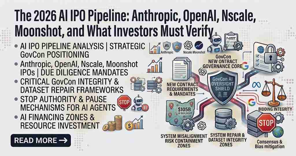 The 2026 AI IPO Pipeline - Anthropic OpenAI Nscale Moonshot and What Investors Must Verify