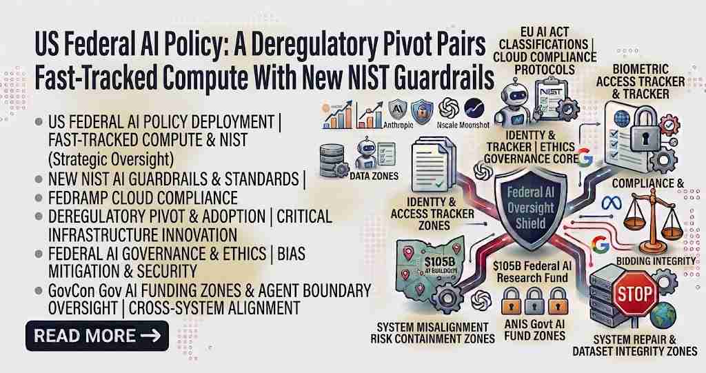 US Federal AI Policy: A Deregulatory Pivot Pairs Fast-Tracked Compute With New NIST Guardrails