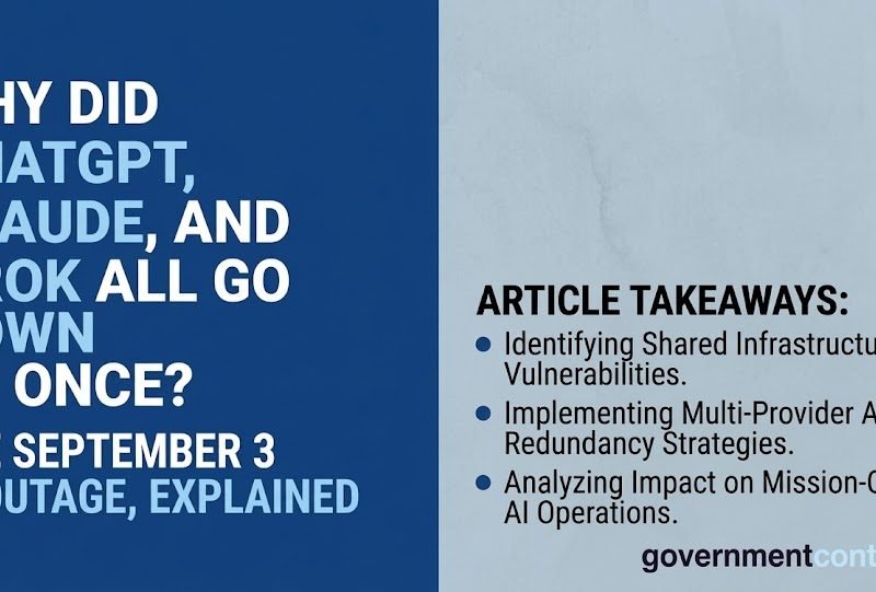 Why Did ChatGPT Claude and Grok All Go Down at Once - The September 3 AI Outage Explained