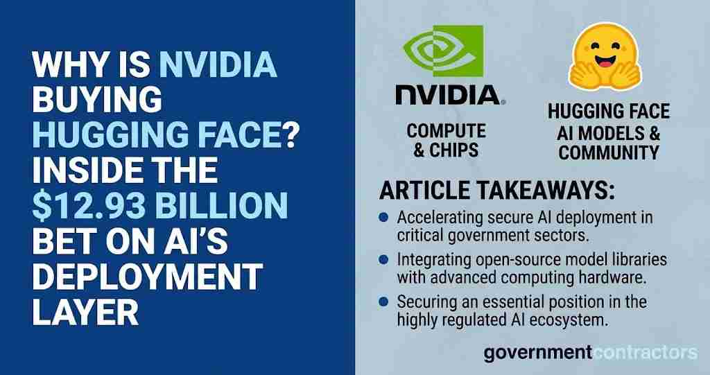 Why Is Nvidia Buying Hugging Face - Inside the 12-93 Billion Bet on AIs Deployment Layer