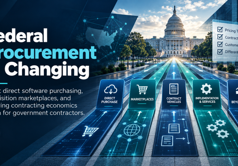 Federal Procurement is Changing - What direct software purchasing, acquisition marketplaces, and evolving contracting economics mean for government contractors
