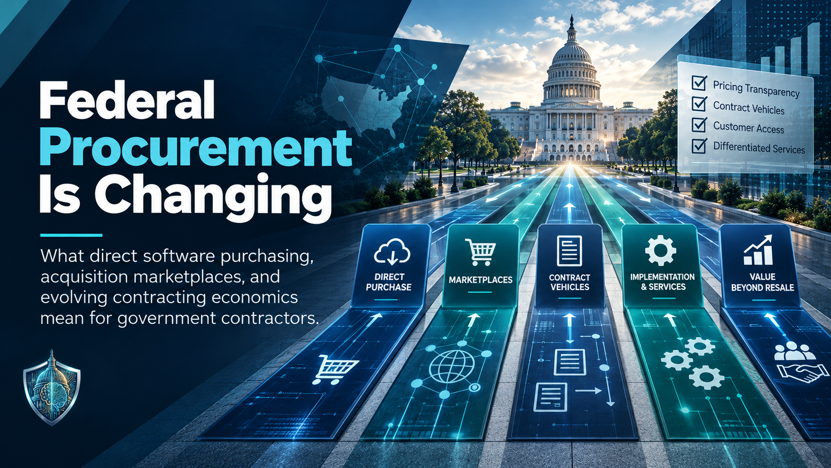 Federal Procurement is Changing - What direct software purchasing, acquisition marketplaces, and evolving contracting economics mean for government contractors
