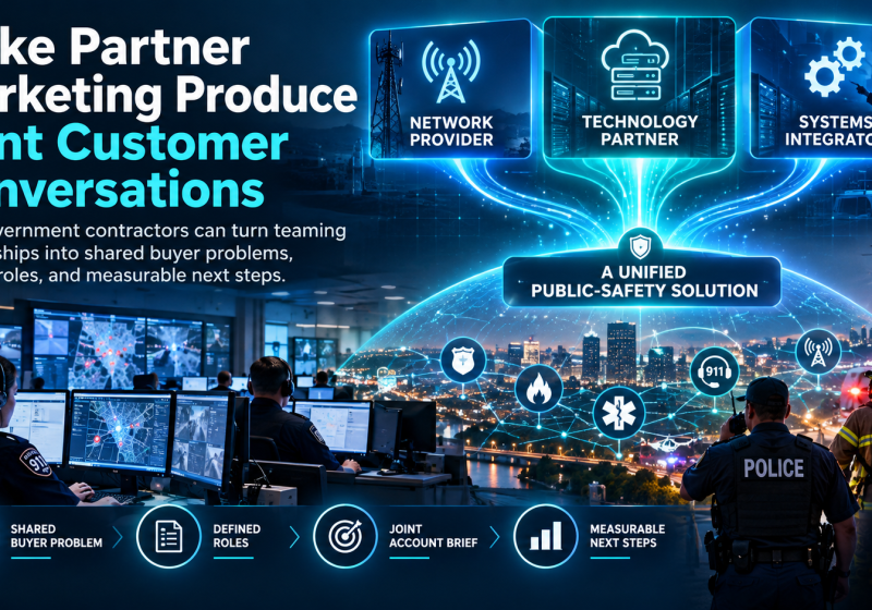 Make Partner Marketing Produce Joint Customer Conversations