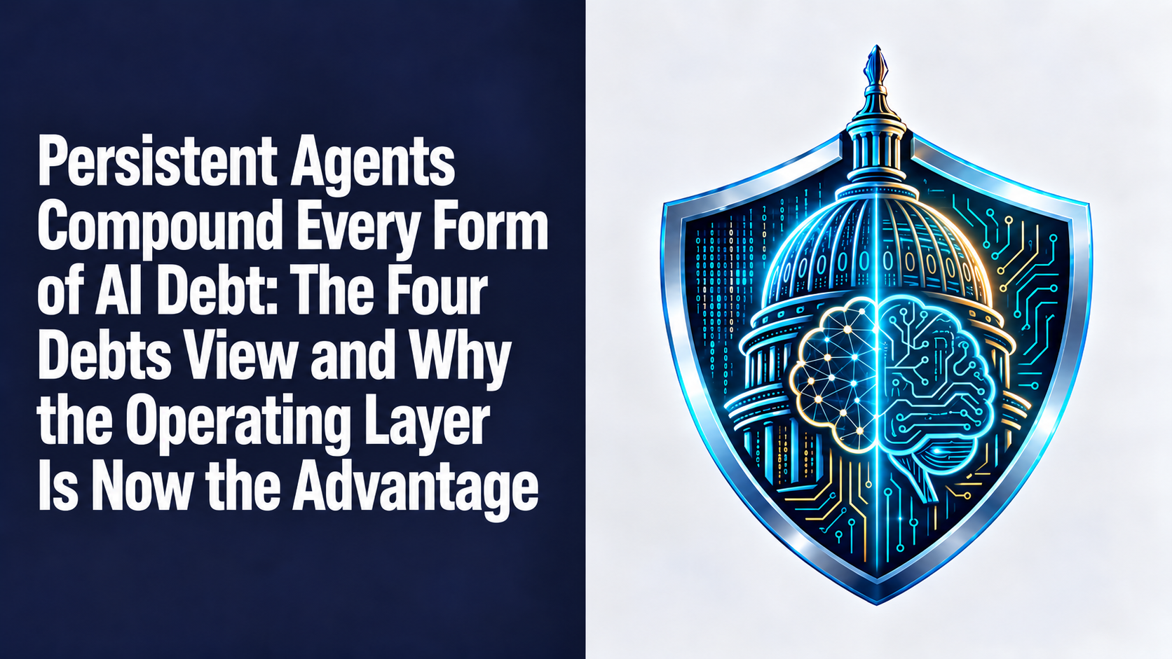 Persistent Agents Compound Every Form of AI Debt - The Four Debts View and Why the Operating Layer Is Now the Advantage